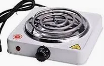 Electric single spiral coil